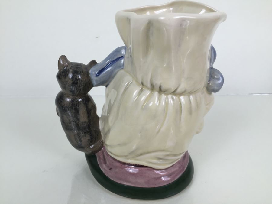Royal Doulton Large 'The Cook And The Cheshire Cat' D6842 Character Jug 1989 [Photo 8]
