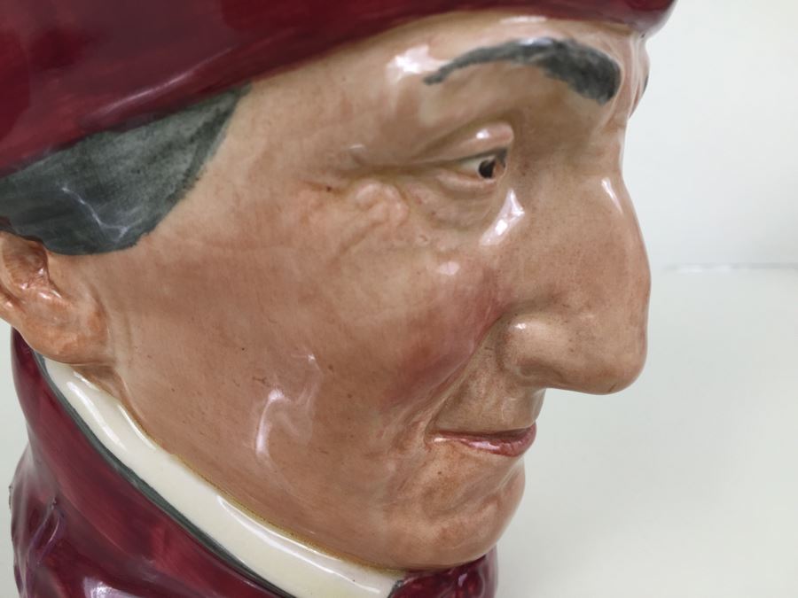 Royal Doulton Large Character Jug 'The Cardinal' [Photo 12]
