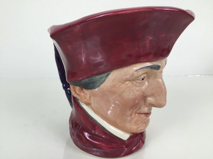 Royal Doulton Large Character Jug 'The Cardinal' [Photo 11]