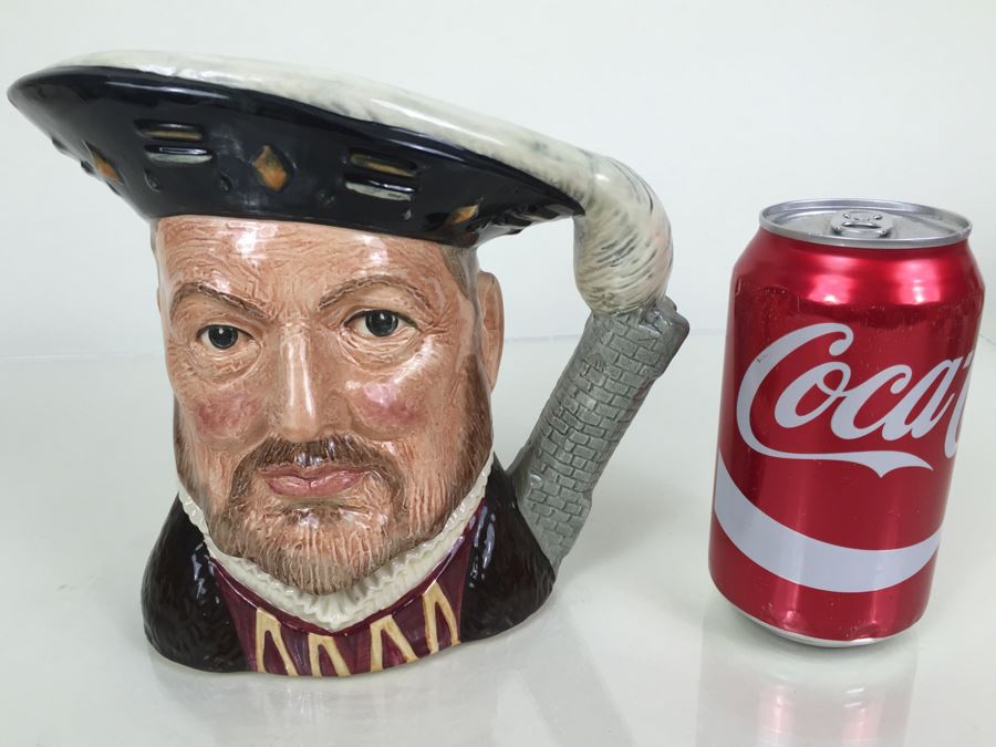 Royal Doulton Large 'Henry VIII' D6642 Character Pitcher 1975 [Photo 4]