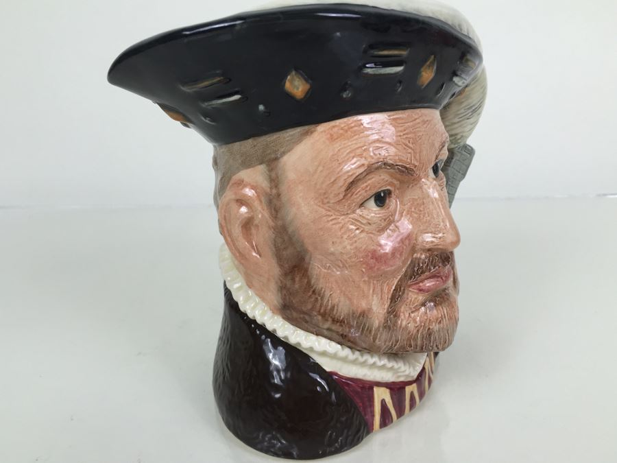 Royal Doulton Large 'Henry VIII' D6642 Character Pitcher 1975 [Photo 8]
