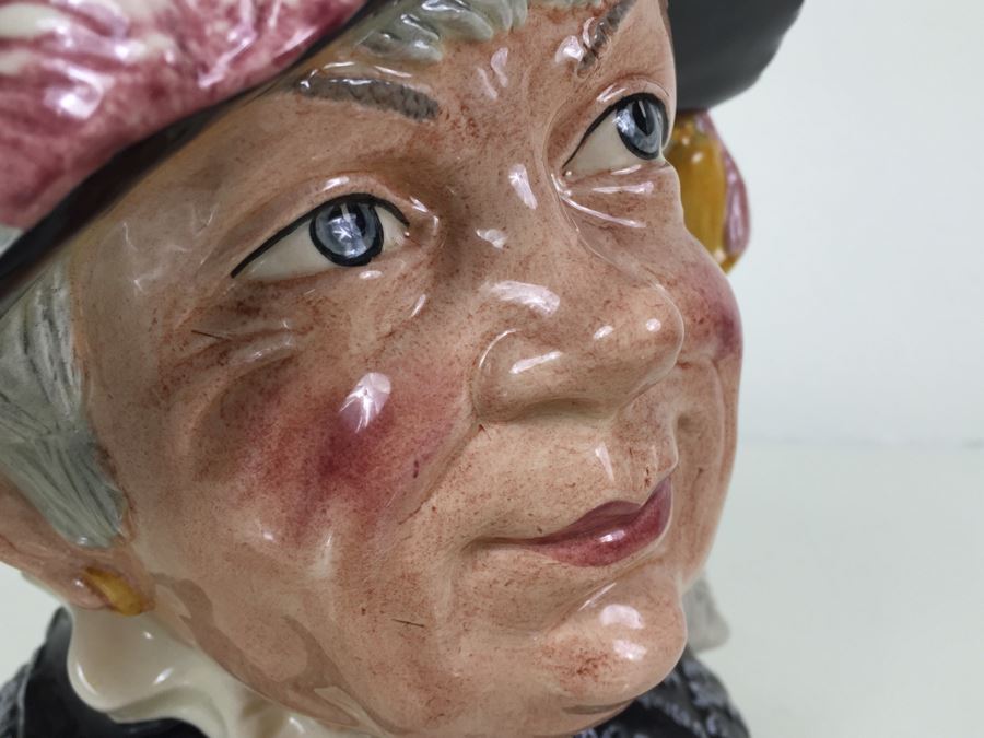 Royal Doulton Large 'Pearly Queen' D6759 Character Jug 1986 [Photo 10]