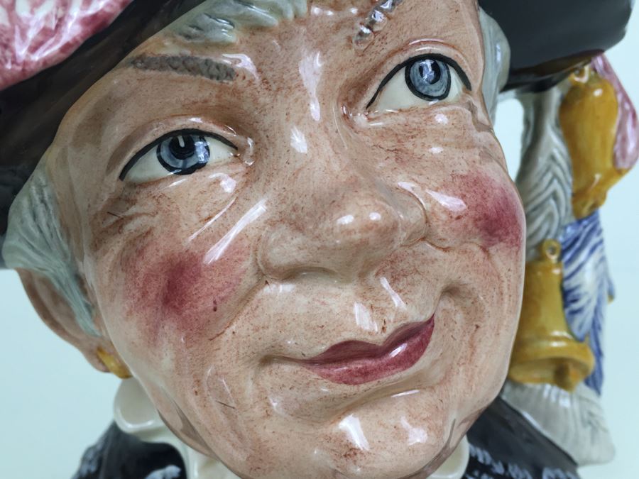 Royal Doulton Large 'Pearly Queen' D6759 Character Jug 1986 [Photo 2]