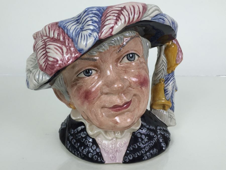 Royal Doulton Large 'Pearly Queen' D6759 Character Jug 1986 [Photo 1]