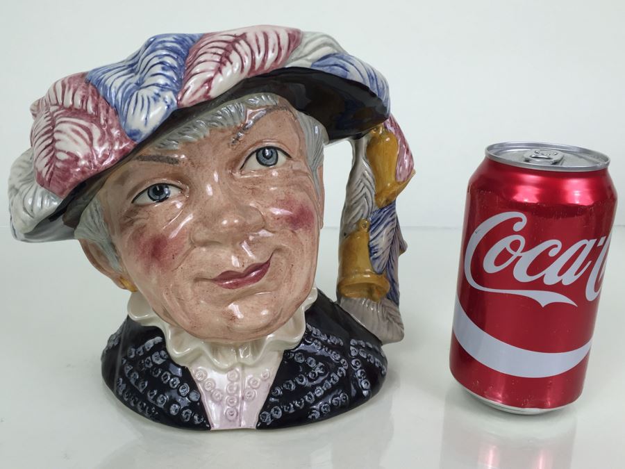 Royal Doulton Large 'Pearly Queen' D6759 Character Jug 1986 [Photo 4]