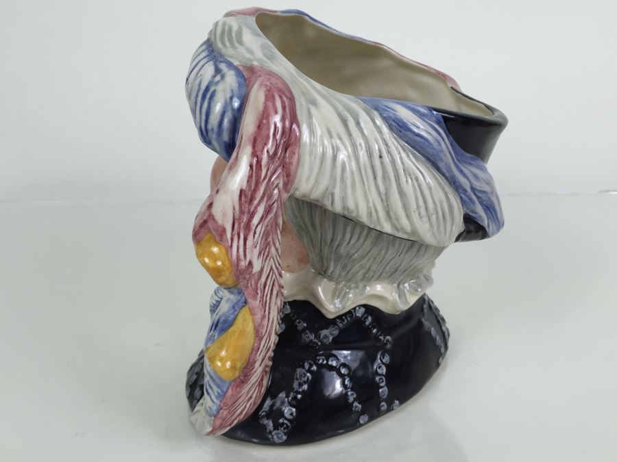 Royal Doulton Large 'Pearly Queen' D6759 Character Jug 1986 [Photo 6]