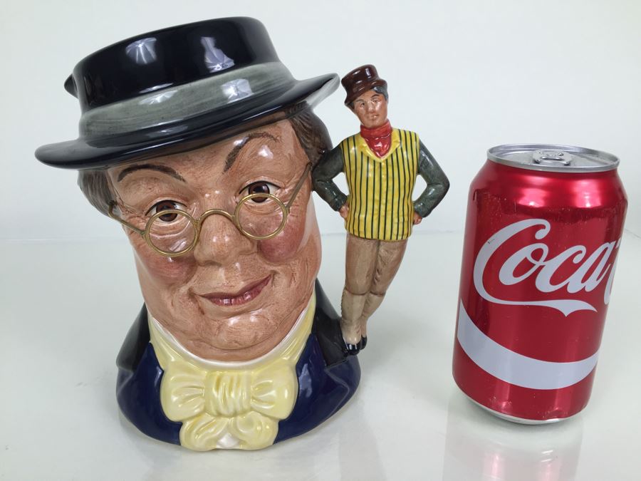 Royal Doulton Large 'Mr. Pickwick' D6959 Character Jug 1993 Limited Edition 379 Of 2,500 [Photo 4]