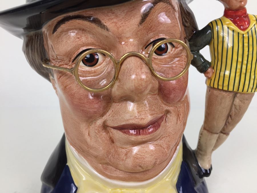 Royal Doulton Large 'Mr. Pickwick' D6959 Character Jug 1993 Limited Edition 379 Of 2,500 [Photo 2]