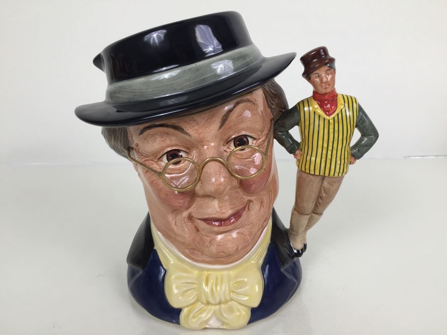 Royal Doulton Large 'Mr. Pickwick' D6959 Character Jug 1993 Limited Edition 379 Of 2,500