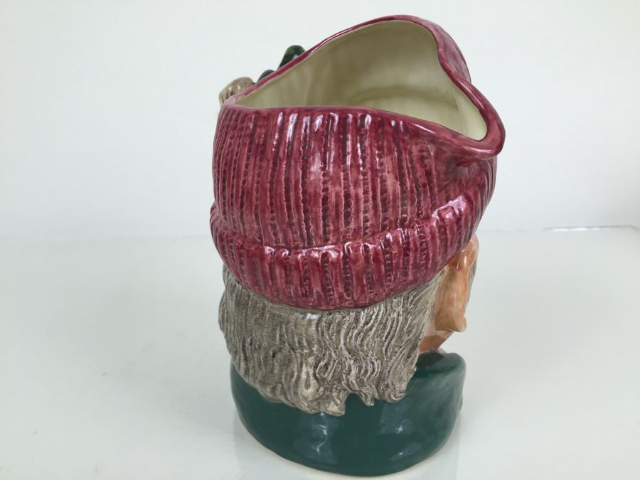 Royal Doulton Large 'Lumberjack' D6610 Character Jug 1966 [Photo 7]
