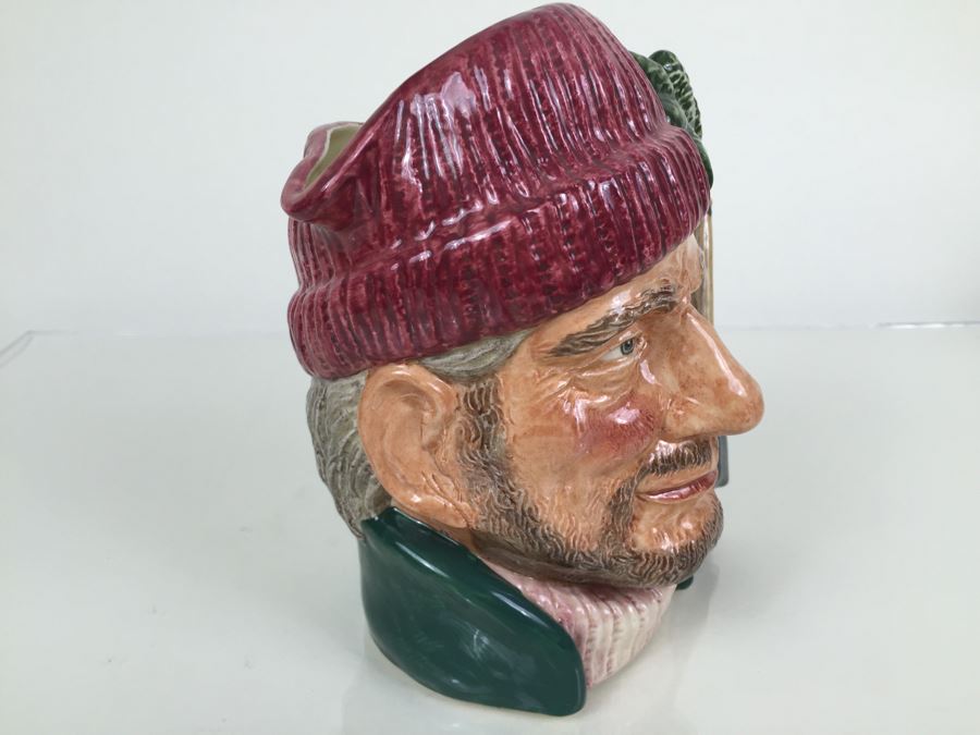 Royal Doulton Large 'Lumberjack' D6610 Character Jug 1966 [Photo 8]