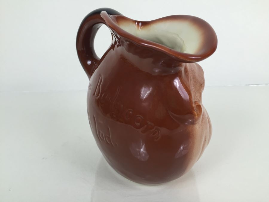 Royal Doulton Large 'John Barleycorn' D5327 Character Pitcher Limited Edition 4,140 Of 7,500 Signed By Michael Doulton [Photo 8]