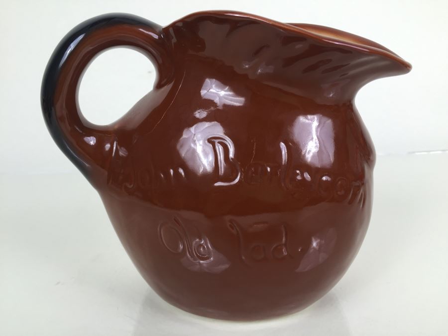 Royal Doulton Large 'John Barleycorn' D5327 Character Pitcher Limited Edition 4,140 Of 7,500 Signed By Michael Doulton [Photo 7]