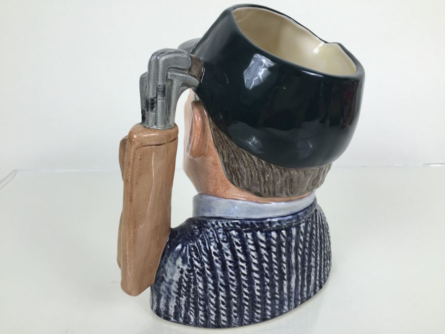 Royal Doulton Large 'Golfer' D6784 Character Jug 1987 Special Edition Of 1,000 [Photo 6]