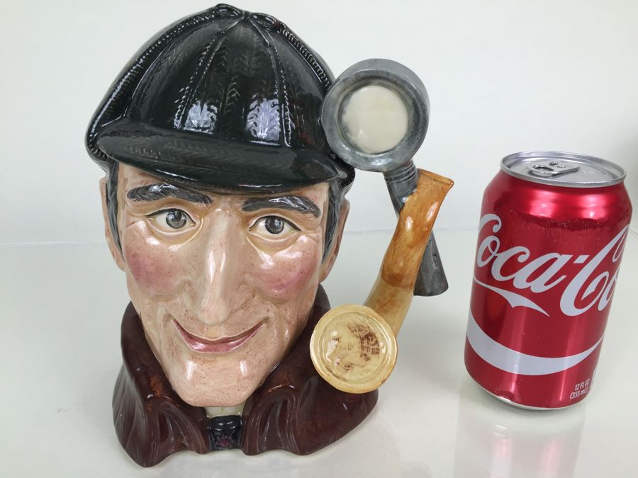 Royal Doulton Large 'The Sleuth' D6631 Character Pitcher 1972 [Photo 4]