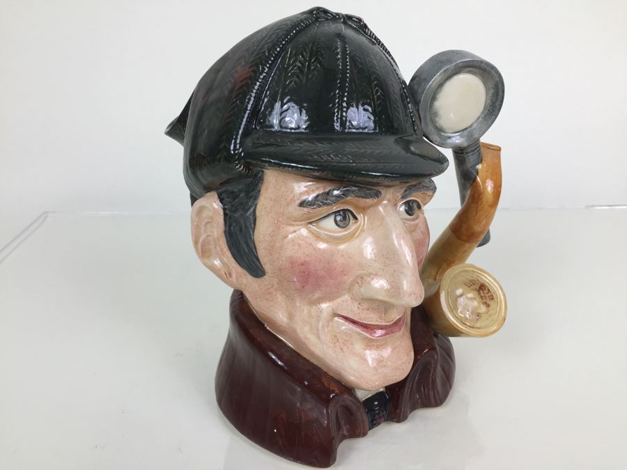 Royal Doulton Large 'The Sleuth' D6631 Character Pitcher 1972 [Photo 9]