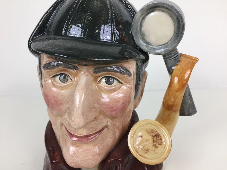 Royal Doulton Large 'The Sleuth' D6631 Character Pitcher 1972 [Photo 5]