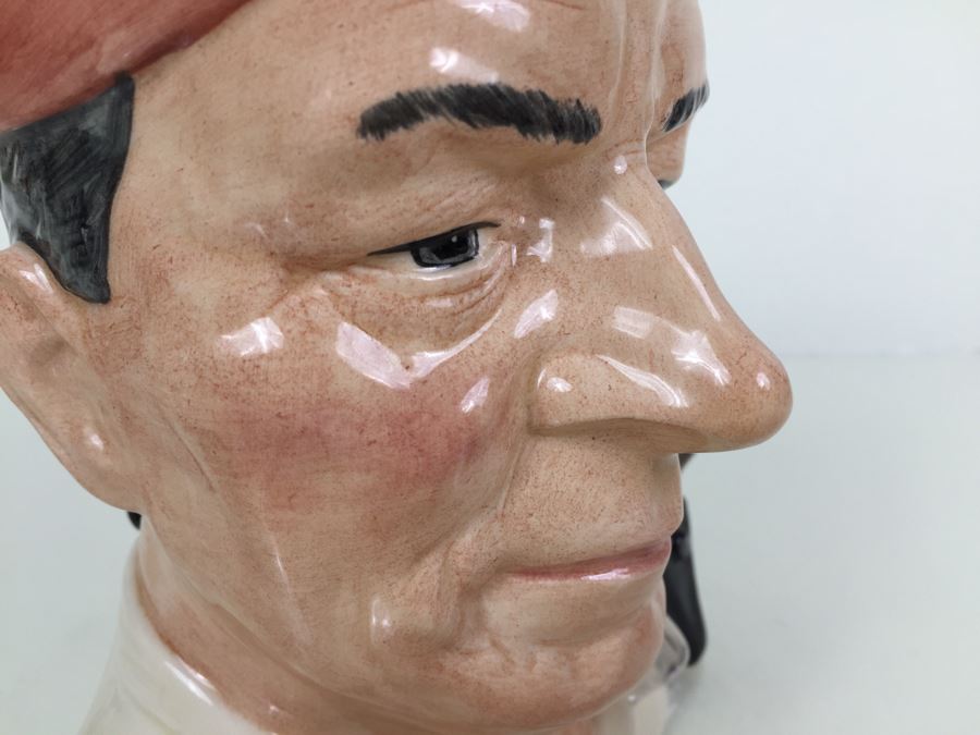 Royal Doulton Large 'Cabinet Maker' D7010 Character Pitcher 1995 Special Edition Of 1,500 Signed By Michael Doulton [Photo 10]