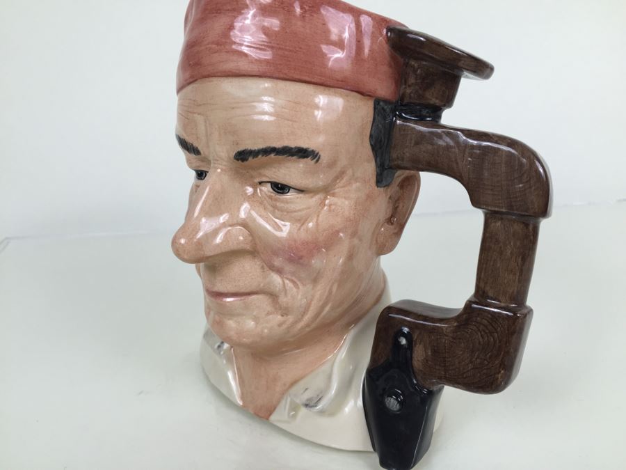 Royal Doulton Large 'Cabinet Maker' D7010 Character Pitcher 1995 Special Edition Of 1,500 Signed By Michael Doulton [Photo 5]