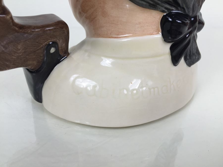 Royal Doulton Large 'Cabinet Maker' D7010 Character Pitcher 1995 Special Edition Of 1,500 Signed By Michael Doulton [Photo 7]