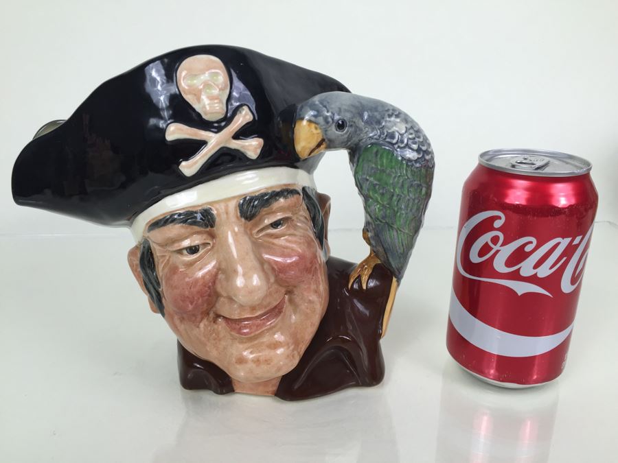 Royal Doulton Large 'Long John Silver' D6335 Character Pitcher [Photo 4]