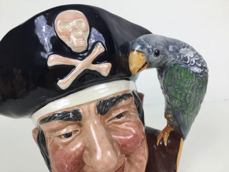 Royal Doulton Large 'Long John Silver' D6335 Character Pitcher [Photo 5]