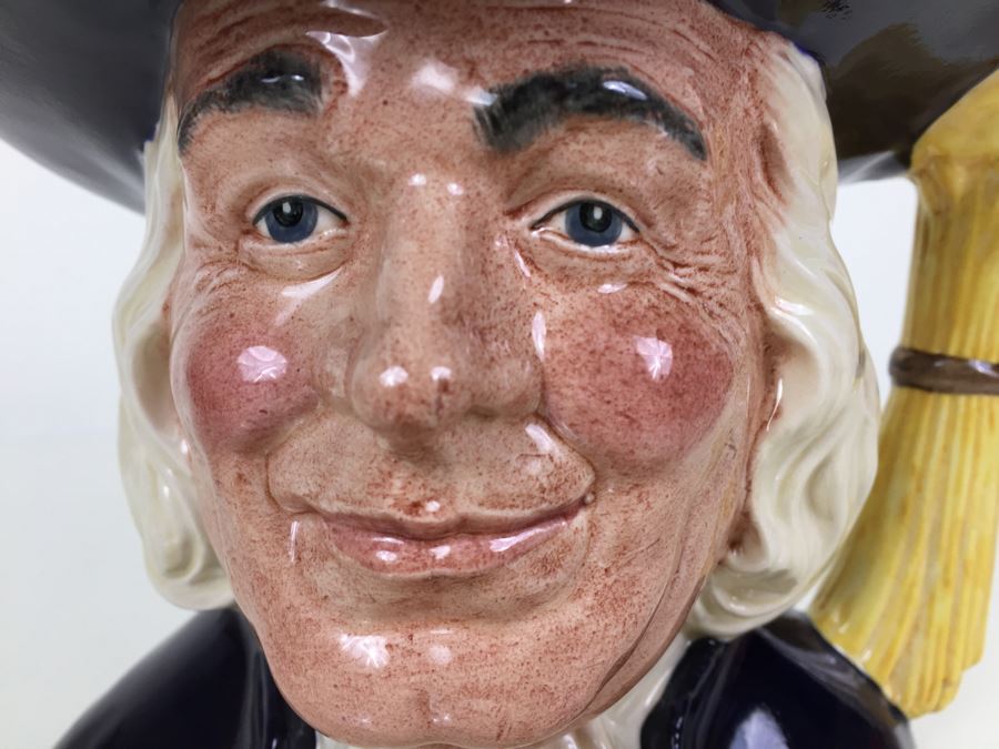 Royal Doulton Large 'Mr. Quaker' D6738 Character Pitcher 1984 Specially Commissioned By Quaker Oats Limited Edition 2,255 Of 3,500 [Photo 2]