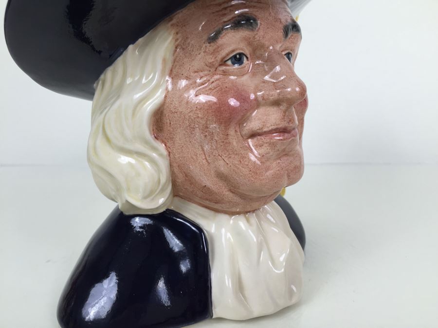 Royal Doulton Large 'Mr. Quaker' D6738 Character Pitcher 1984 Specially Commissioned By Quaker Oats Limited Edition 2,255 Of 3,500 [Photo 12]
