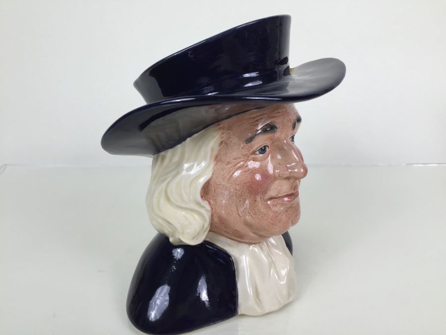 Royal Doulton Large 'Mr. Quaker' D6738 Character Pitcher 1984 Specially Commissioned By Quaker Oats Limited Edition 2,255 Of 3,500 [Photo 10]