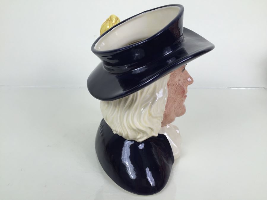 Royal Doulton Large 'Mr. Quaker' D6738 Character Pitcher 1984 Specially Commissioned By Quaker Oats Limited Edition 2,255 Of 3,500 [Photo 9]