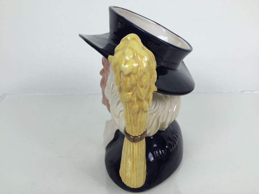 Royal Doulton Large 'Mr. Quaker' D6738 Character Pitcher 1984 Specially Commissioned By Quaker Oats Limited Edition 2,255 Of 3,500 [Photo 6]