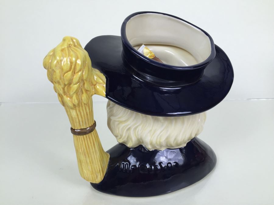 Royal Doulton Large 'Mr. Quaker' D6738 Character Pitcher 1984 Specially Commissioned By Quaker Oats Limited Edition 2,255 Of 3,500 [Photo 7]