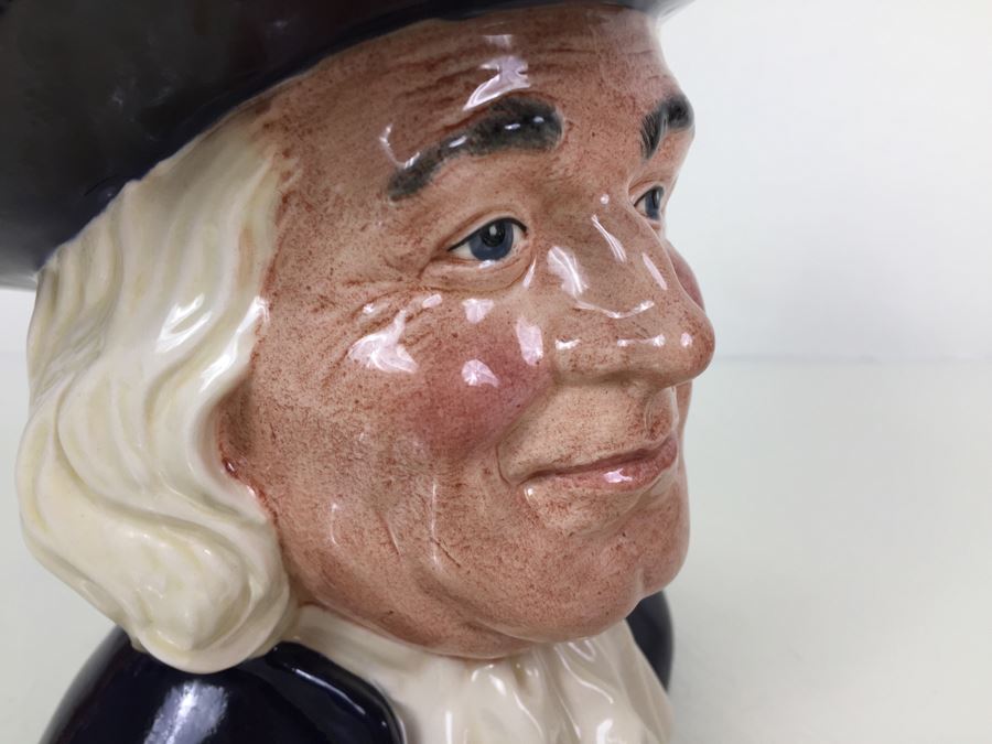 Royal Doulton Large 'Mr. Quaker' D6738 Character Pitcher 1984 Specially Commissioned By Quaker Oats Limited Edition 2,255 Of 3,500 [Photo 11]