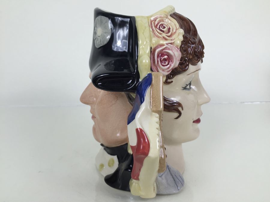 Royal Doulton Large The Star-Crossed Lovers Collection 'Napoleon & Josephine' D6750 Character Jug 1985 Limited Edition 1,141 Of 9,500 [Photo 7]