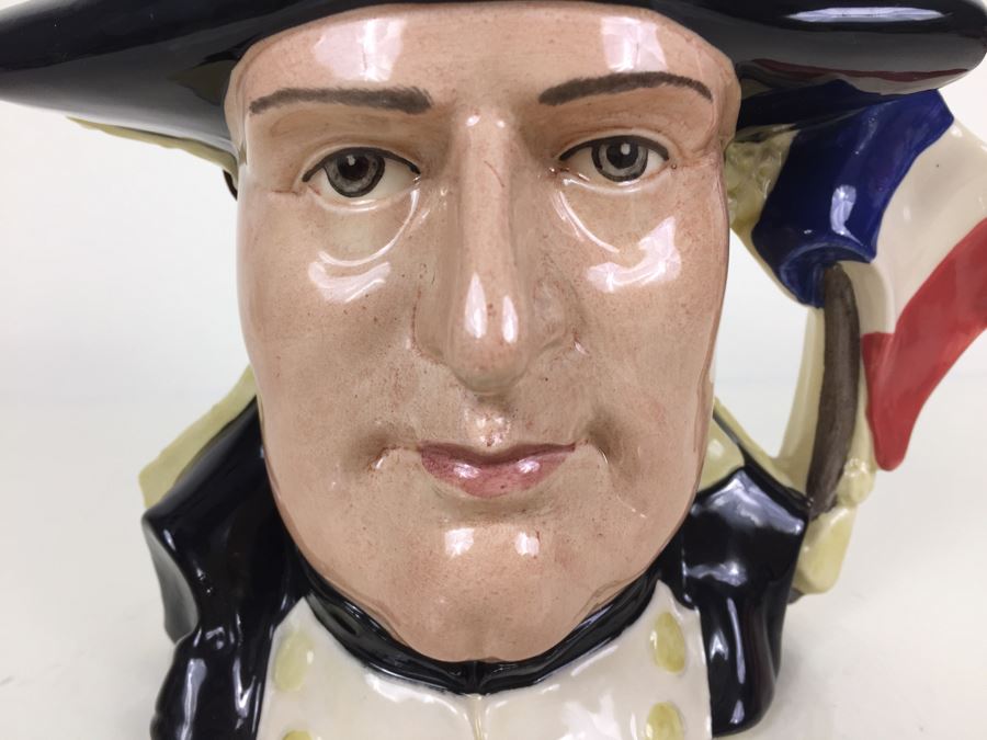 Royal Doulton Large The Star-Crossed Lovers Collection 'Napoleon & Josephine' D6750 Character Jug 1985 Limited Edition 1,141 Of 9,500 [Photo 5]