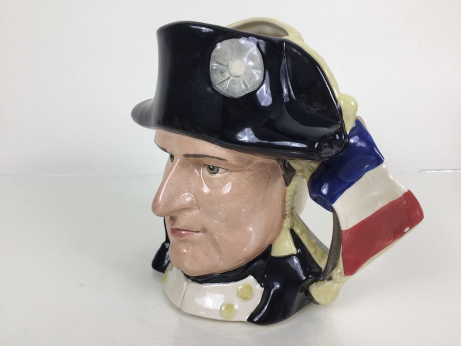 Royal Doulton Large The Star-Crossed Lovers Collection 'Napoleon & Josephine' D6750 Character Jug 1985 Limited Edition 1,141 Of 9,500 [Photo 6]