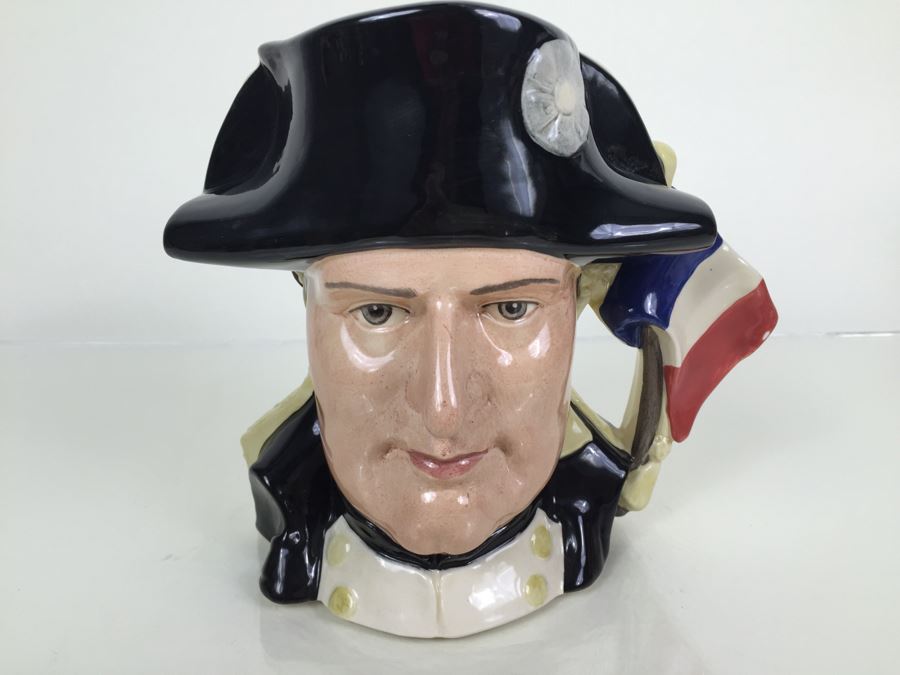 Royal Doulton Large The Star-Crossed Lovers Collection 'Napoleon & Josephine' D6750 Character Jug 1985 Limited Edition 1,141 Of 9,500