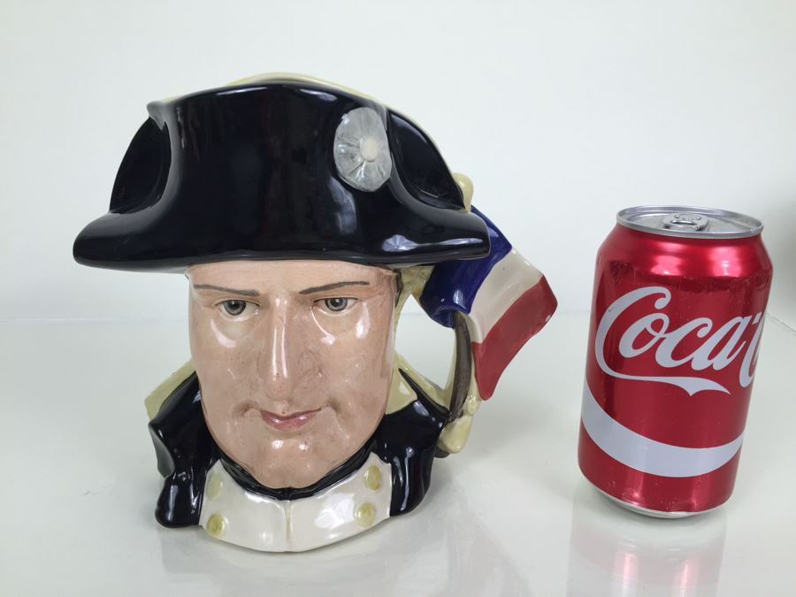 Royal Doulton Large The Star-Crossed Lovers Collection 'Napoleon & Josephine' D6750 Character Jug 1985 Limited Edition 1,141 Of 9,500 [Photo 4]