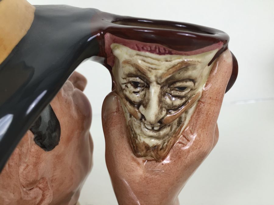 Royal Doulton Large 'The Collector' D6796 Character Jug 1987 Special Edition Of 5,000 Signed [Photo 9]