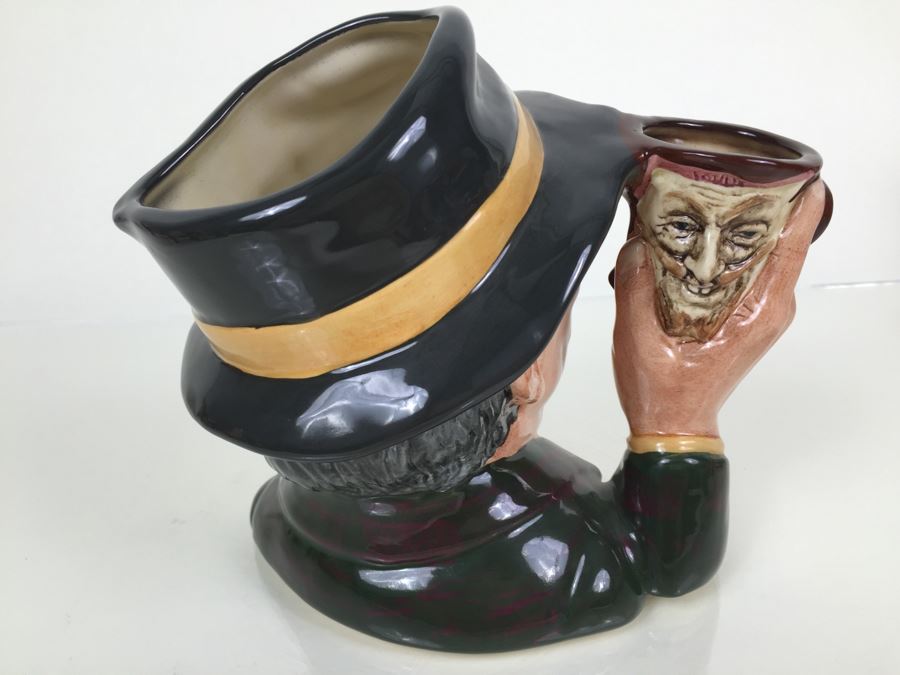 Royal Doulton Large 'The Collector' D6796 Character Jug 1987 Special Edition Of 5,000 Signed [Photo 8]