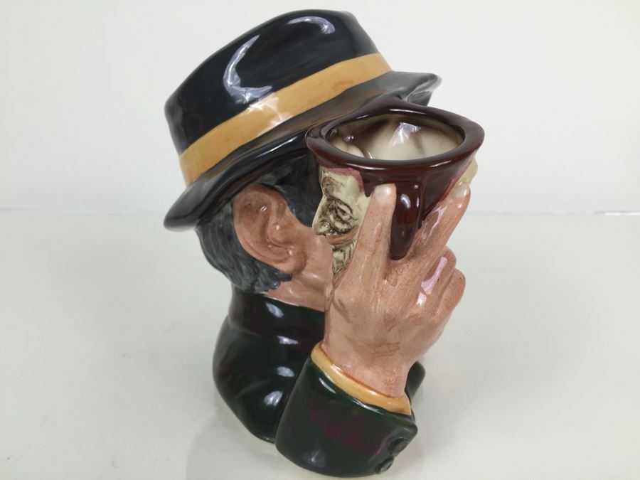 Royal Doulton Large 'The Collector' D6796 Character Jug 1987 Special Edition Of 5,000 Signed [Photo 10]