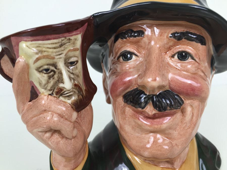 Royal Doulton Large 'The Collector' D6796 Character Jug 1987 Special Edition Of 5,000 Signed [Photo 2]