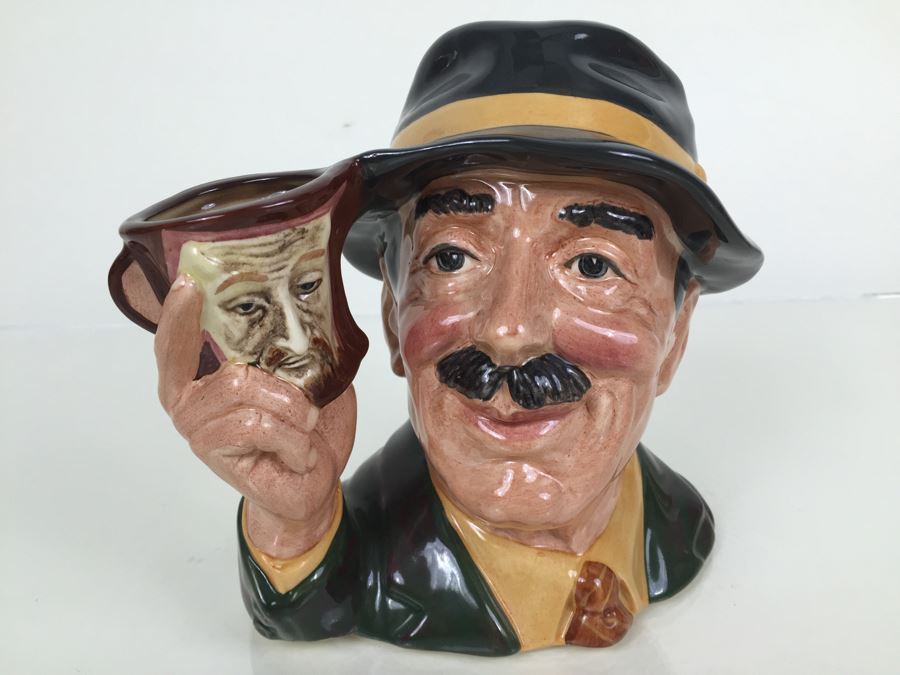 Royal Doulton Large 'The Collector' D6796 Character Jug 1987 Special Edition Of 5,000 Signed