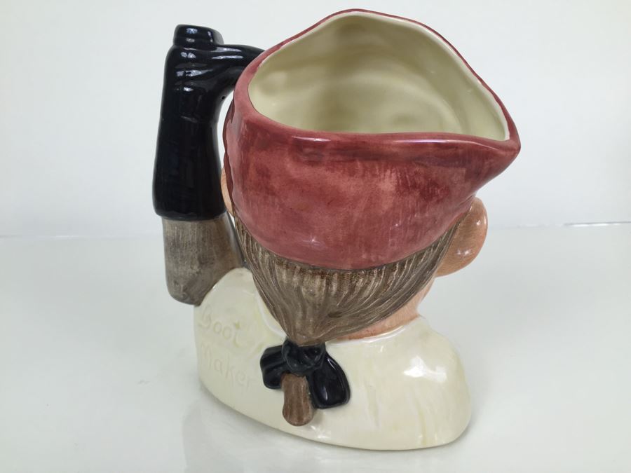 Royal Doulton Large 'Bootmaker' D6572 Character Jug 1962 [Photo 9]