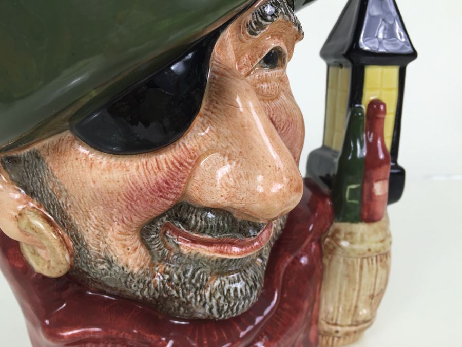 Royal Doulton Large 'Smuggler' D6616 Character Pitcher 1967 [Photo 2]