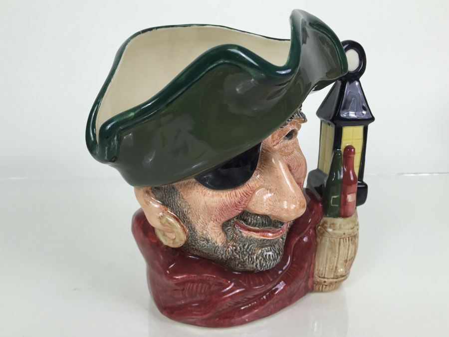 Royal Doulton Large 'Smuggler' D6616 Character Pitcher 1967 [Photo 9]