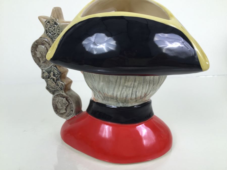 Royal Doulton Large 'Chelsea Pensioner' D6833 Character Pitcher 1988 Limited Edition 61 Of 250 [Photo 8]