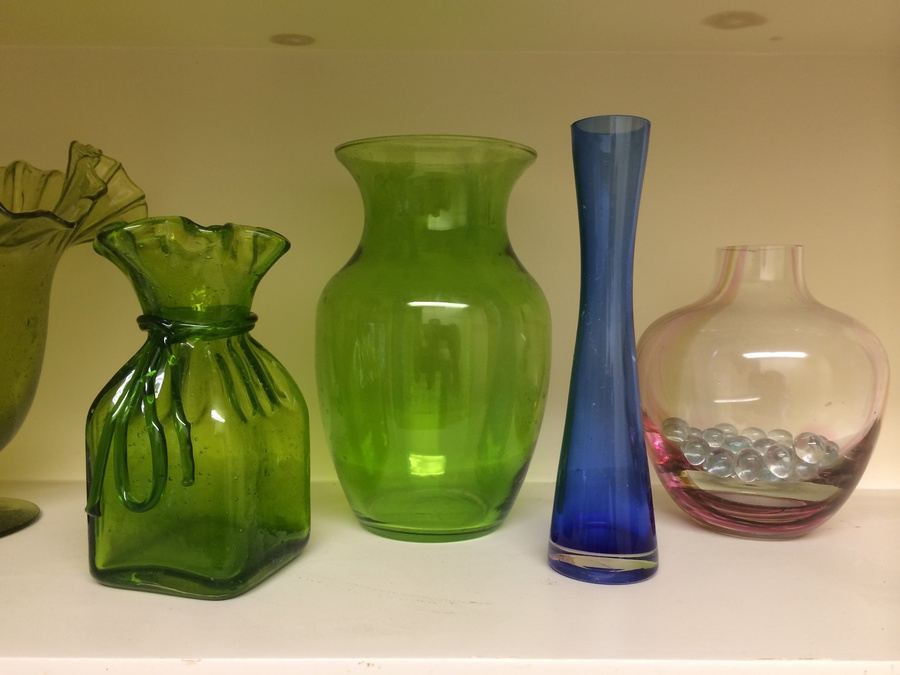 Glass Vase Lot