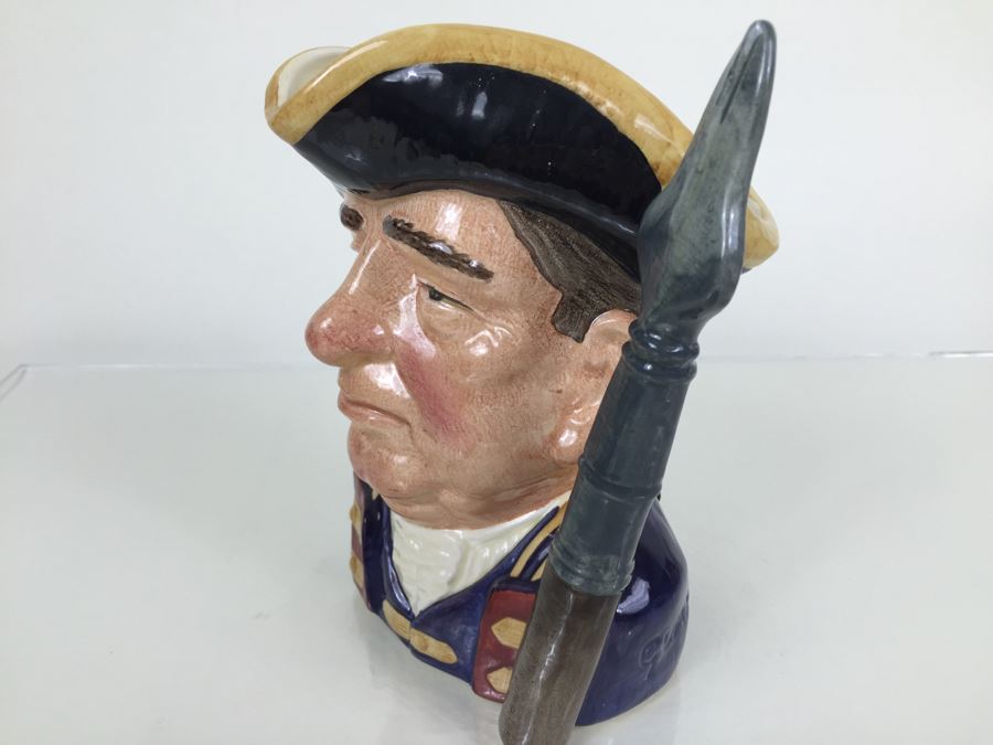 Royal Doulton Large 'Guardsman' D6568 Character Pitcher 1962 [Photo 5]