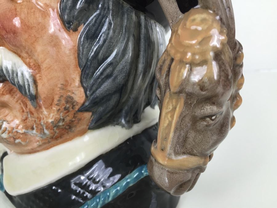 Royal Doulton Large 'Sancho Panca' D6456 Character Pitcher 1956 [Photo 6]